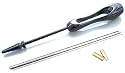 Aluantenne Typ NewStyle. Inkl. Adapter für Gesamtänge 18cm / 26cm. Innengewinde M6. Inkl. Gewindeadapter M6/M5 + M6/M6.