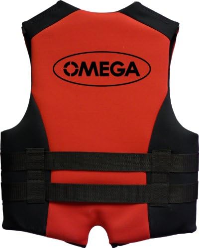 Omega 40502-2X Type III Extreme Sport Neoprene Life Vest (Red, XX-Large)