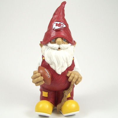 Buy KANSAS CITY CHIEFS OFFICIAL GOOD LUCK GARDEN GNOME by Forever Collectibles