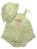 Marmalade Breezes Floral Popover & Sunhat by Little Me