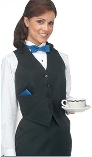 Black Women's Tuxedo Vest Jacket 5 Oz.