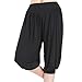GOGO TEAM Womens Yoga Herem Pants Belly Dance Fitness Activewear Cropped Pants