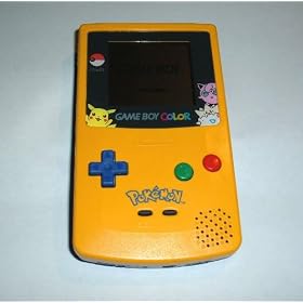 Limited Edition Pokemon Yellow Game Boy Color System