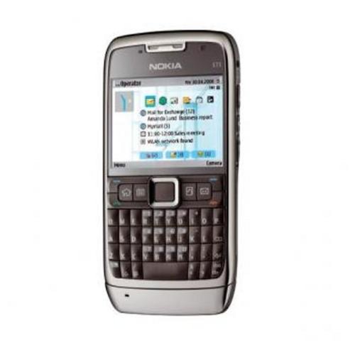 Nokia - E71 - Smartphone - quadri-bande - écran 2,3 - GPS - wifi - Argent