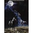 (18x24) No More Night Mares Horses under Moon Art Print Poster
