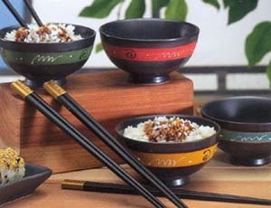 Tibet 8 Piece Rice Bowl Set 8AC209