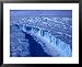 Overhead of Forbes Glacier, Macrobertson Land, Mawson, Antarctica Framed Art Poster Print by Grant Dixon, 31x25