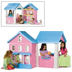 Little Tikes 2-in-1 Dollhouse Playhouse by Little Tikes