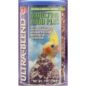 8 In 1 Moulting Treat Canister Cockatiel
