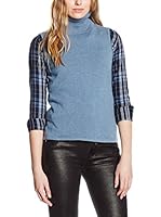 Piacenza cashmere Chaleco (Cielo)