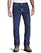 Wrangler Men's Regular Fit Jeans, Dark Denim, 34W x 32L
