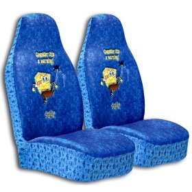 Spongebob Car Front Seat Covers (1 PAIR)