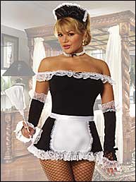 Hot Sexy Lingerie: English Chamber Maid Costume
