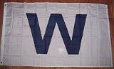 Chicago Cubs Win 3x5 - - - W Flag - - - - Cubs Banner - - - Wrigley field