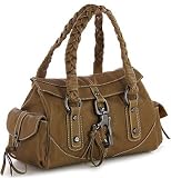 ''Secret Love K'' Francesco Biasia Satchel - Beige, Black or Bronze