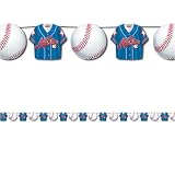 12' All-Star Baseball Garland