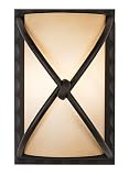Minka Lavery Lights 1974-1-138 Wall Sconce - Aspen Bronze Rustic Indoor Lighting