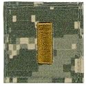 ACU Digital Camouflage 2nd Lieutenant Insignia Velcro Backed Patch