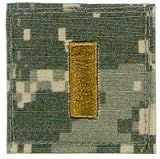 ACU Digital Camouflage 2nd Lieutenant Insignia Velcro Backed Patch