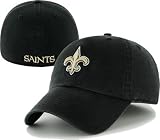 NFL New Orleans Saints Franchise Fitted Hat, Black, Large