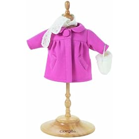 Coat, fits 14 inch Miss Corolle dolls by Corolle
