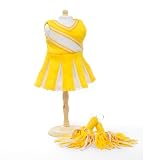 18 Inch Doll Clothes/clothing Fits American Girl – Yellow Cheerleader Outfit Includes 18″ Dolls Accessories 18 Inch Doll Clothes/clothing Fits American Girl – Yellow Cheerleader Outfit Includes 18″ Dolls Accessories