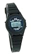 Q&Q #LLA3J203Y Women's Plastic Band Alarm LCD Digital Watch