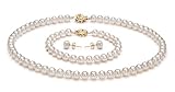 White 6-7mm AAA Freshwater Pearl Set