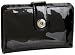 Lodis Gloss Continental Wallet with Removable ID,Licorice,one size