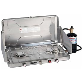 Century Matchless Deluxe Stainless Steel 2 - burner Stove