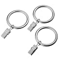 1.5" Clip Ring 7-pc. Set - Pewter