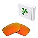 Mryok Polarized Replacement Lenses for Oakley Crankcase - Fire Red