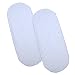 2 Fitted Cotton Moses Basket Sheets White Moon & Stars Design