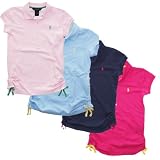 Ralph Lauren Girls Ruched Polo