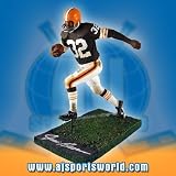JIM BROWN Cleveland Browns Signed McFarlane Figurine