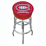 NHL Montreal Canadiens Padded Bar Stool