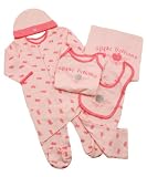 Apple Bottoms - Apple Bottoms Six-Piece "Take Me Home" Set with Blanket (0-9M)