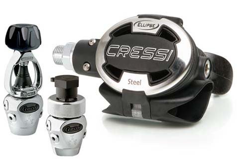 Cressi Sub Ellipse Steel/ MC 7 Regulator