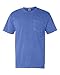 Comfort Colors Men's 6.1 oz. Garment-Dyed Pocket T-Shirt (6030CC) -FLO BLUE -XL