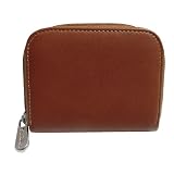 Piel Zip-Around Business Card Case