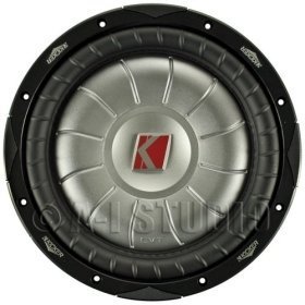 Kicker CVT12 4-Ohm CompVT Subwoofer 07CVT12