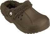 Crocs Blitzen Fur Lined Shoes (Adults) - Chocolate