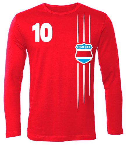FUSSBALL WM 2014 – COSTA RICA FANSHIRT 3341(HL-R) Gr. L