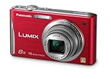 Panasonic DMC-FH25R 16.1MP Digital Camera with 8x Wide Angle Image Stabilized Zoom and 2.7 inch LCD (Red)