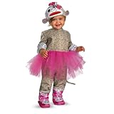 Sock Monkey Ballerina - Size: 12-18 months