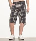 G by GUESS Gallo Plaid Shorts
