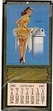 Elvgren 1947 Pin-Up Calendar (Catching On)