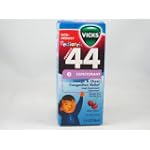 Vicks 44 Pediatric Non-drowsy Expectorant Cough and Chest Congestion Relief Cherry Flavor, 4oz