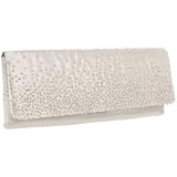 La Regale Womens Slim Beaded Clutch 20314 Clutch