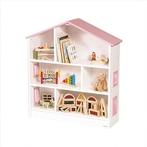 Guidecraft Dollhouse Bookshelf - Pink